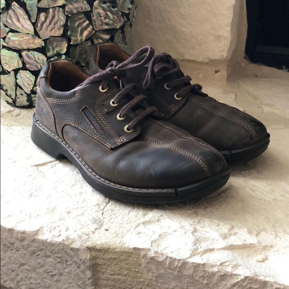 ECCO Fusion Brown Leather Oxford size 41